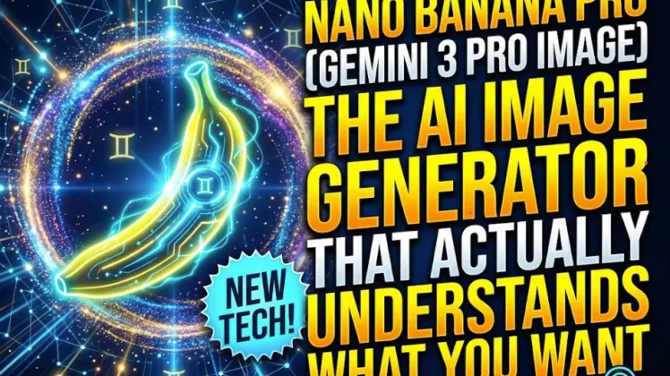 Nano Banana Pro (Gemini 3 Pro Image): генератор изображений на базе ИИ, который действительно понимает ваши задачи