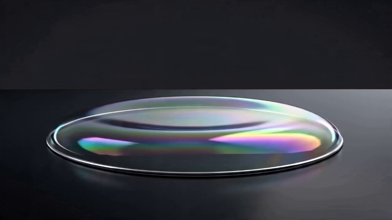 A shimmering soap film stretches across a circular frame, catching the light. The secrets to achieving a perfectly spherical bubble are unveiled as the surface tension and air pressure work in harmony. This exploration reveals the simple yet elegant physics at play, creating fleeting moments of iridescent beauty.