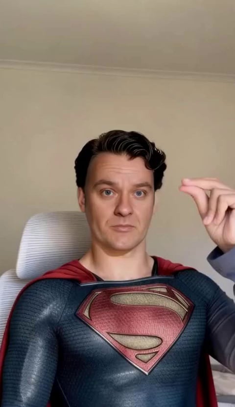 Replace the character's face in the picture onto the video, making it perform the same actions