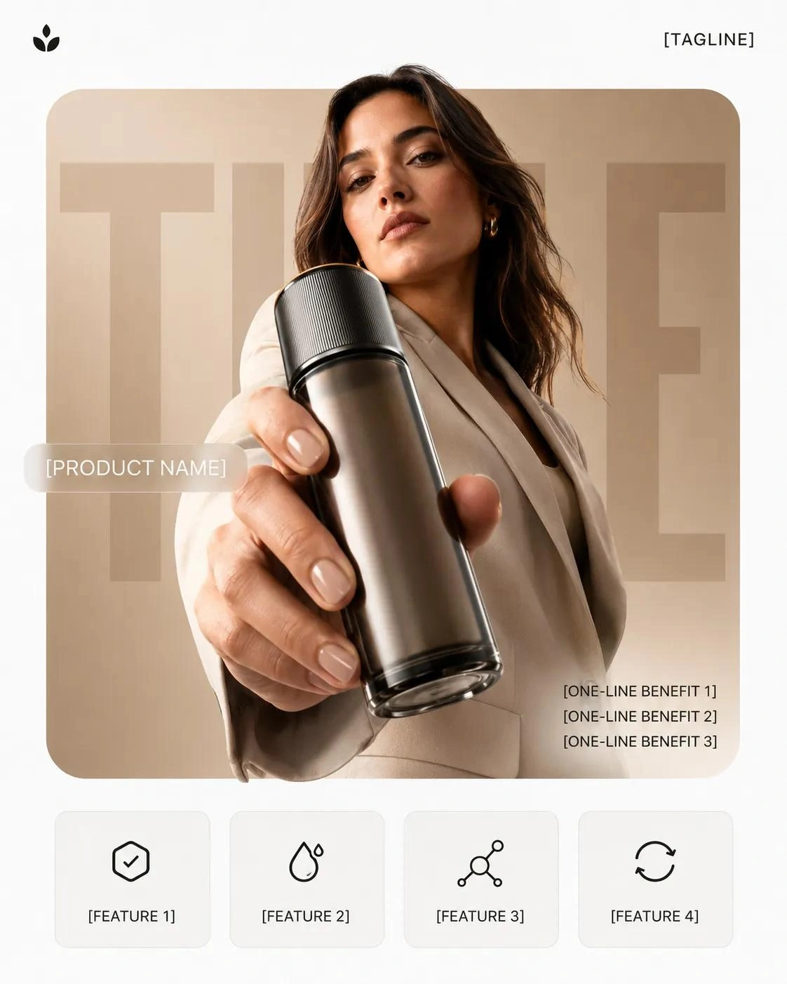 High-End Product Campaign Poster