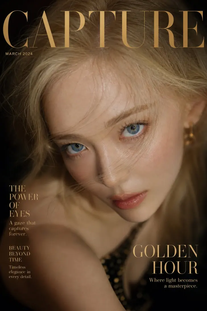 Estilo Glossy Magazine Cover Style
