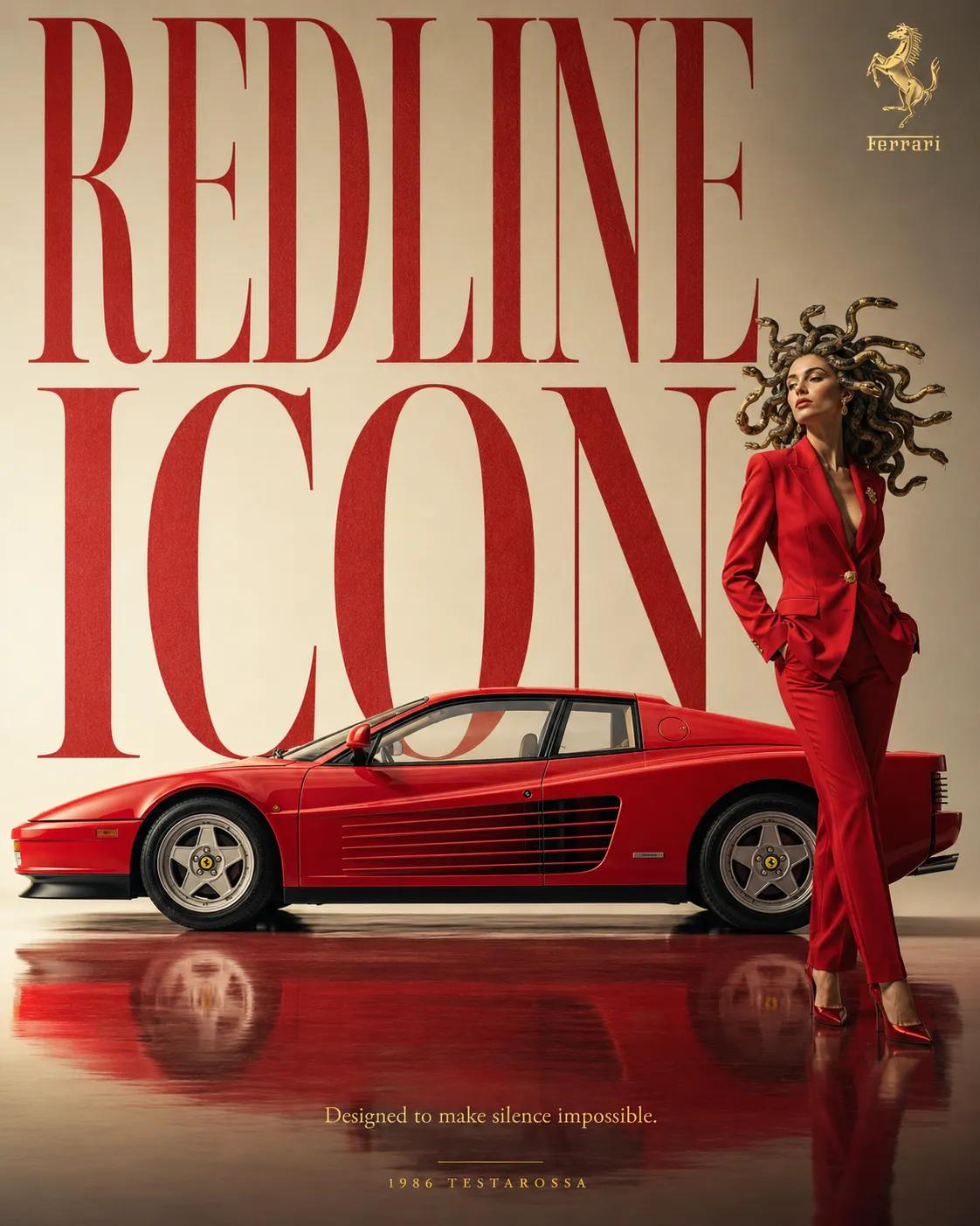 Automotive Advertising Poster
