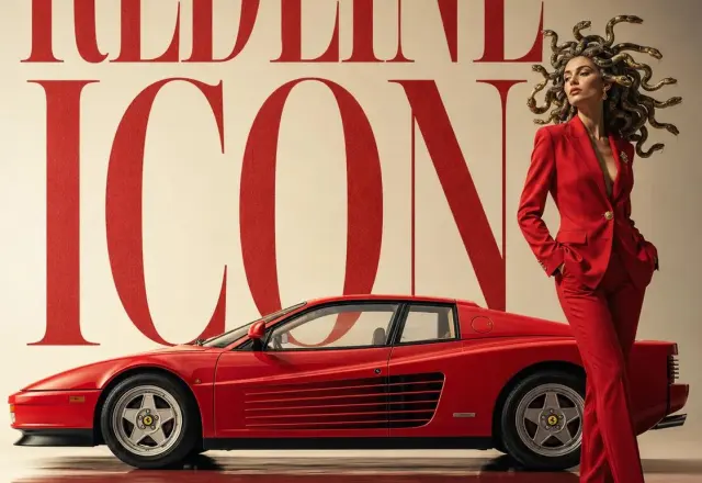 Automotive Advertising Poster