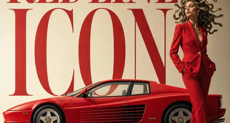 Automotive Advertising Poster