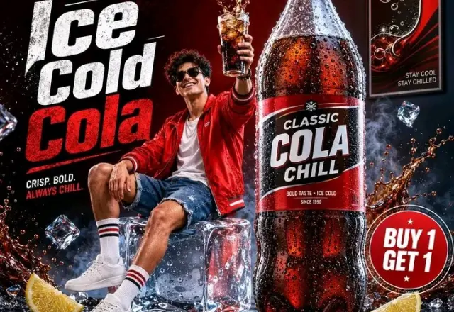 Commercial Advertising Poster