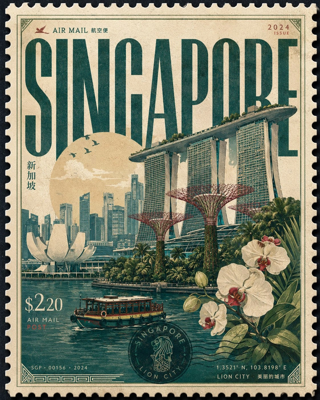 Vintage Stamp Generator