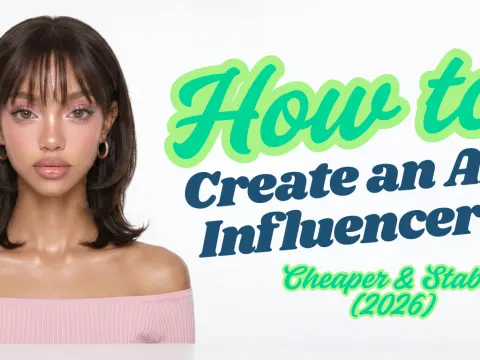 Como criar um influenciador gerado por IA com uma API (e quanto realmente custa mantê-lo)